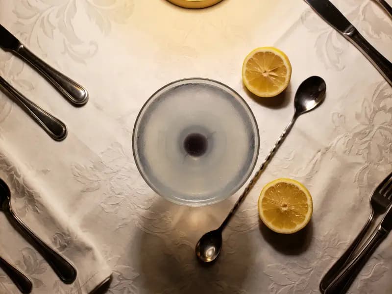 Aviation — shot from directly overhead, the table surface filling the frame