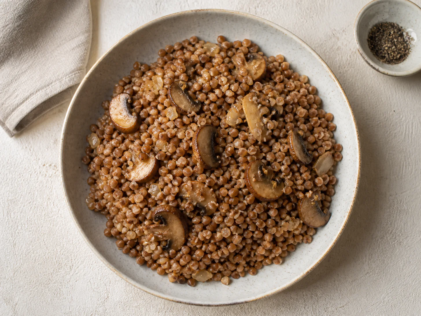 Buckwheat Kasha with Mushrooms