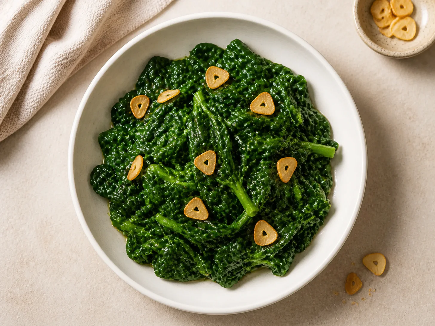 Garlicky Greens