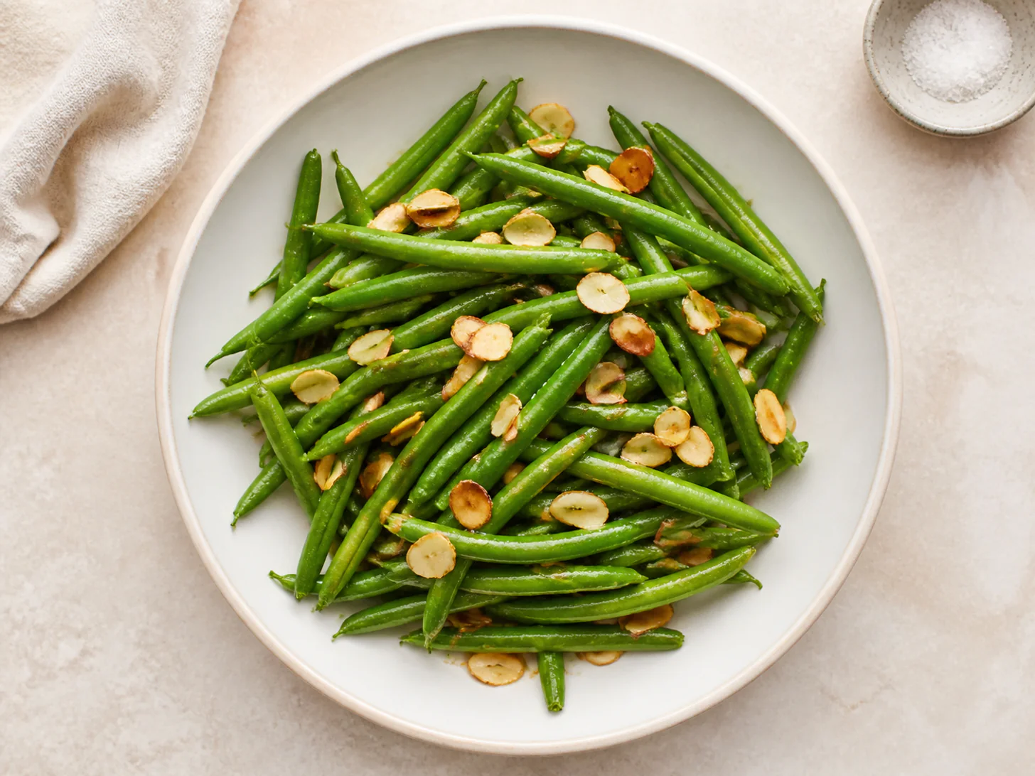 Green Beans with Brown Butter and Almonds