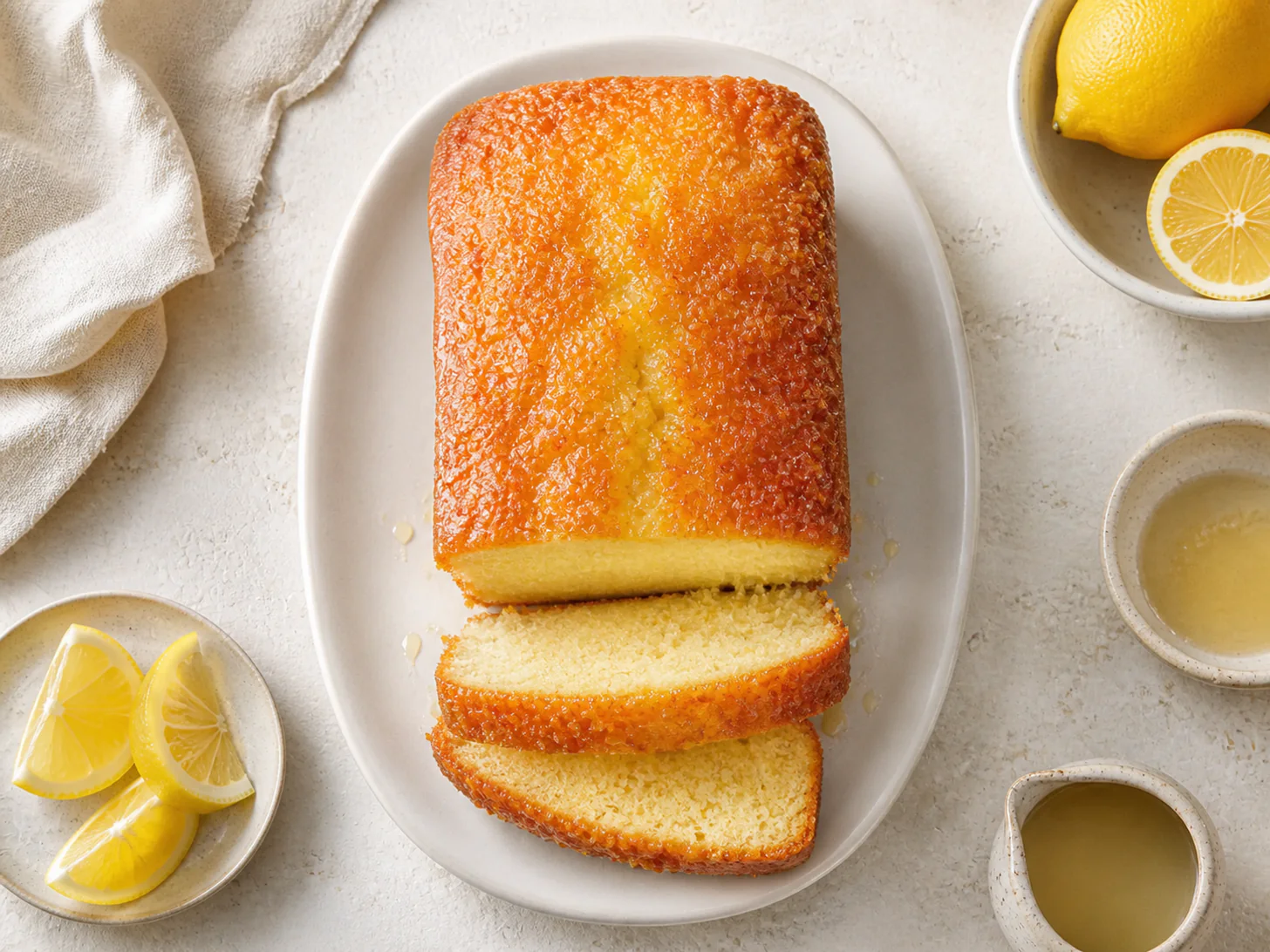 Lemon Drizzle Loaf Cake