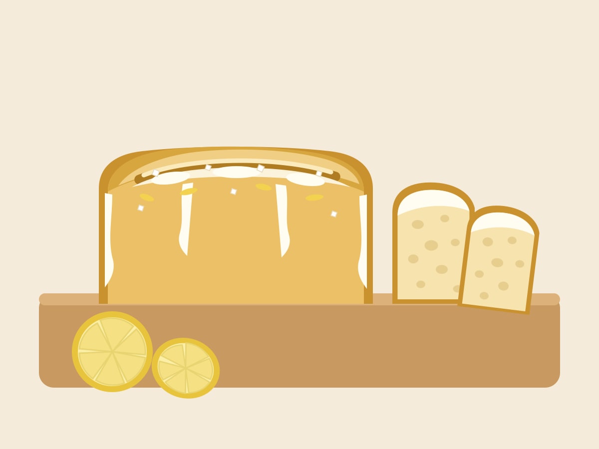 Lemon Drizzle Loaf Cake