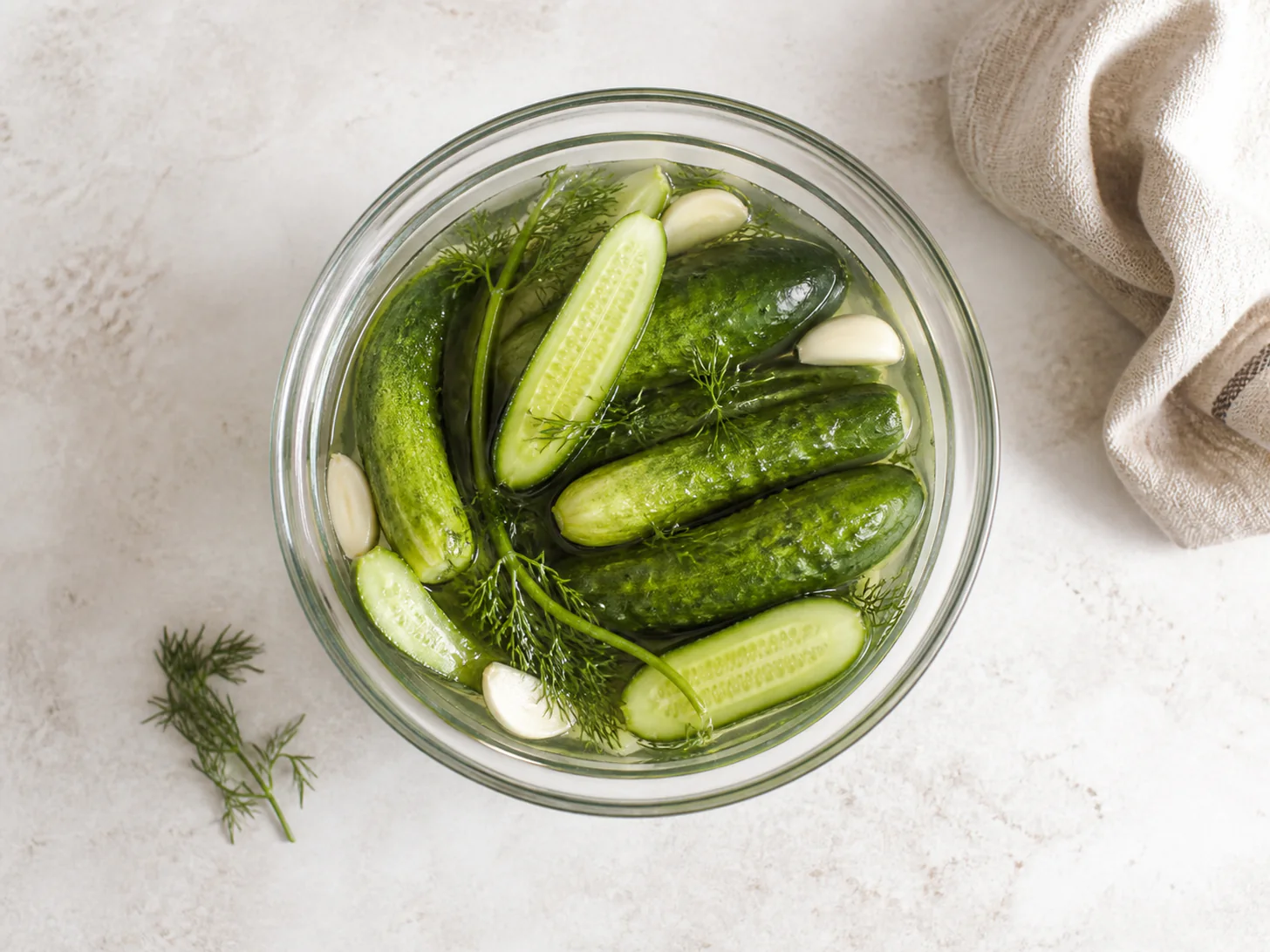 Quick Salted Cucumbers