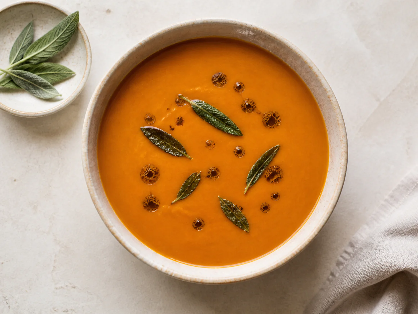 Roast Squash and Sage Soup