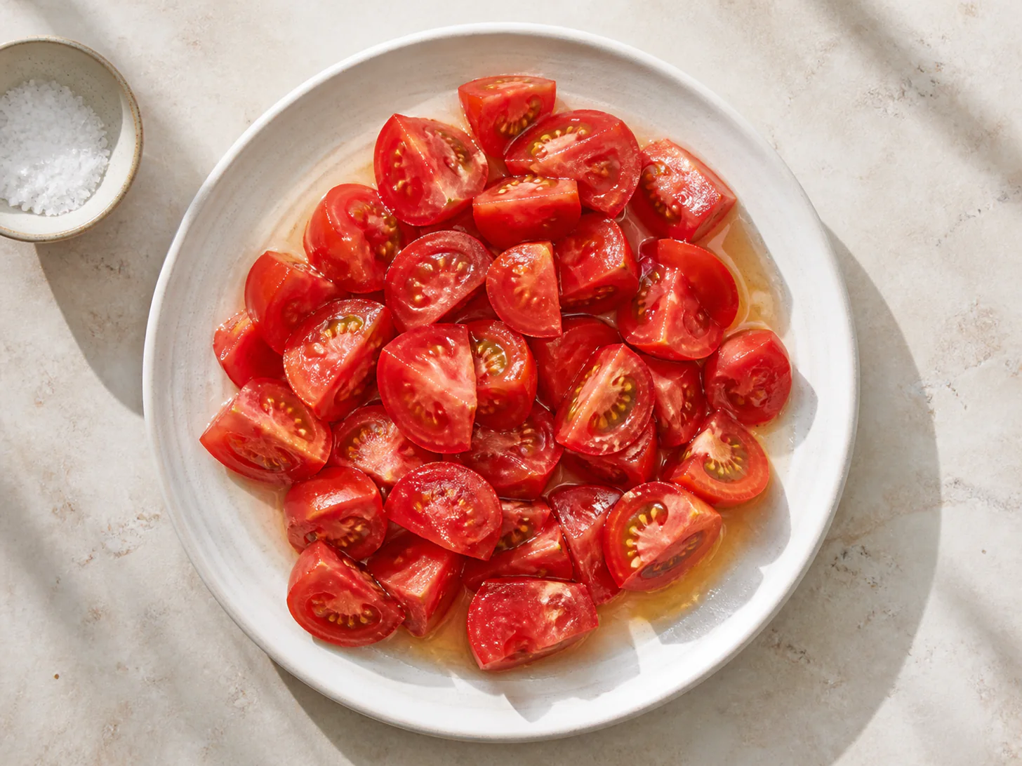 Salted Tomato Salad
