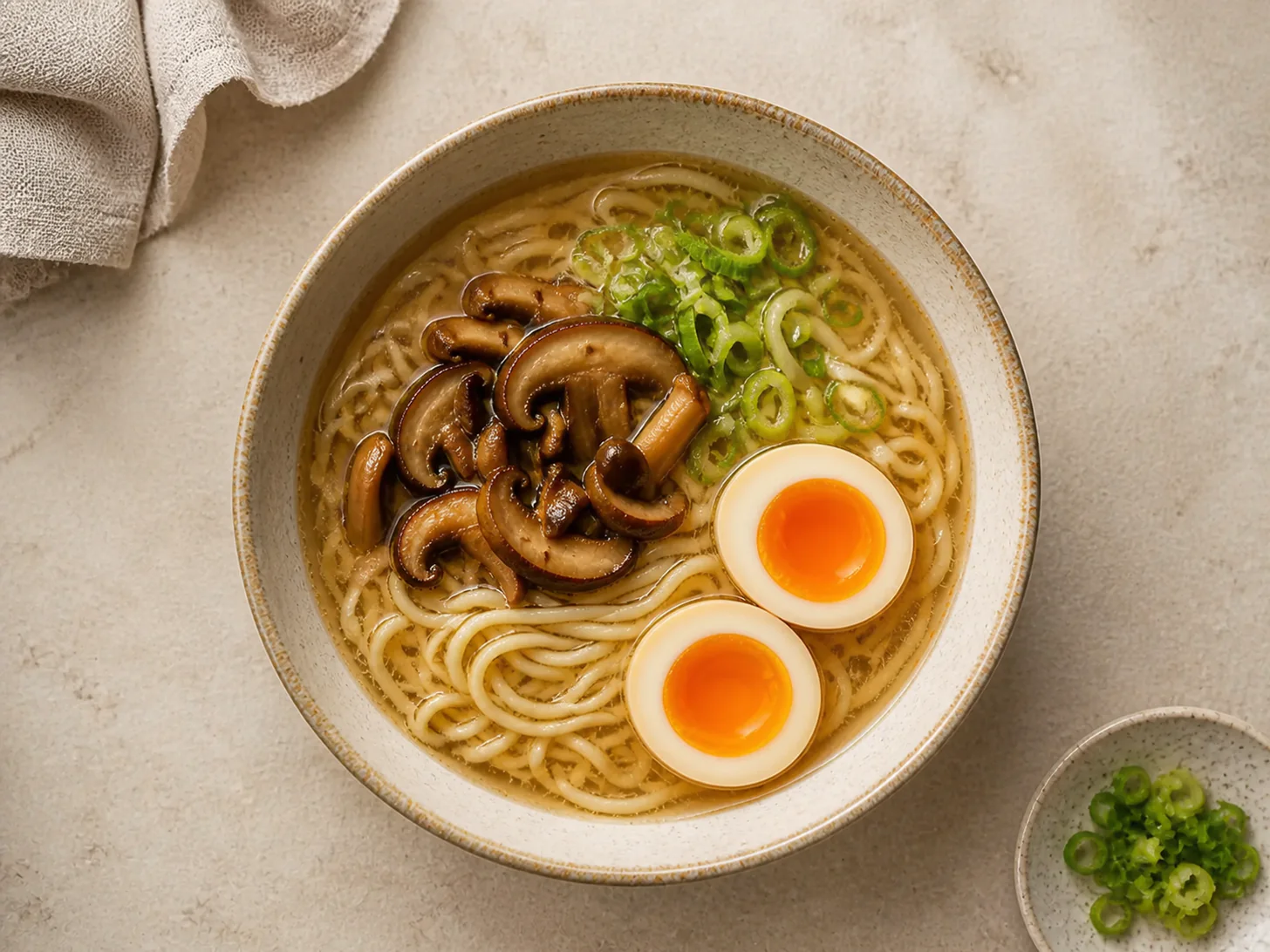 Silky Miso Mushroom Ramen