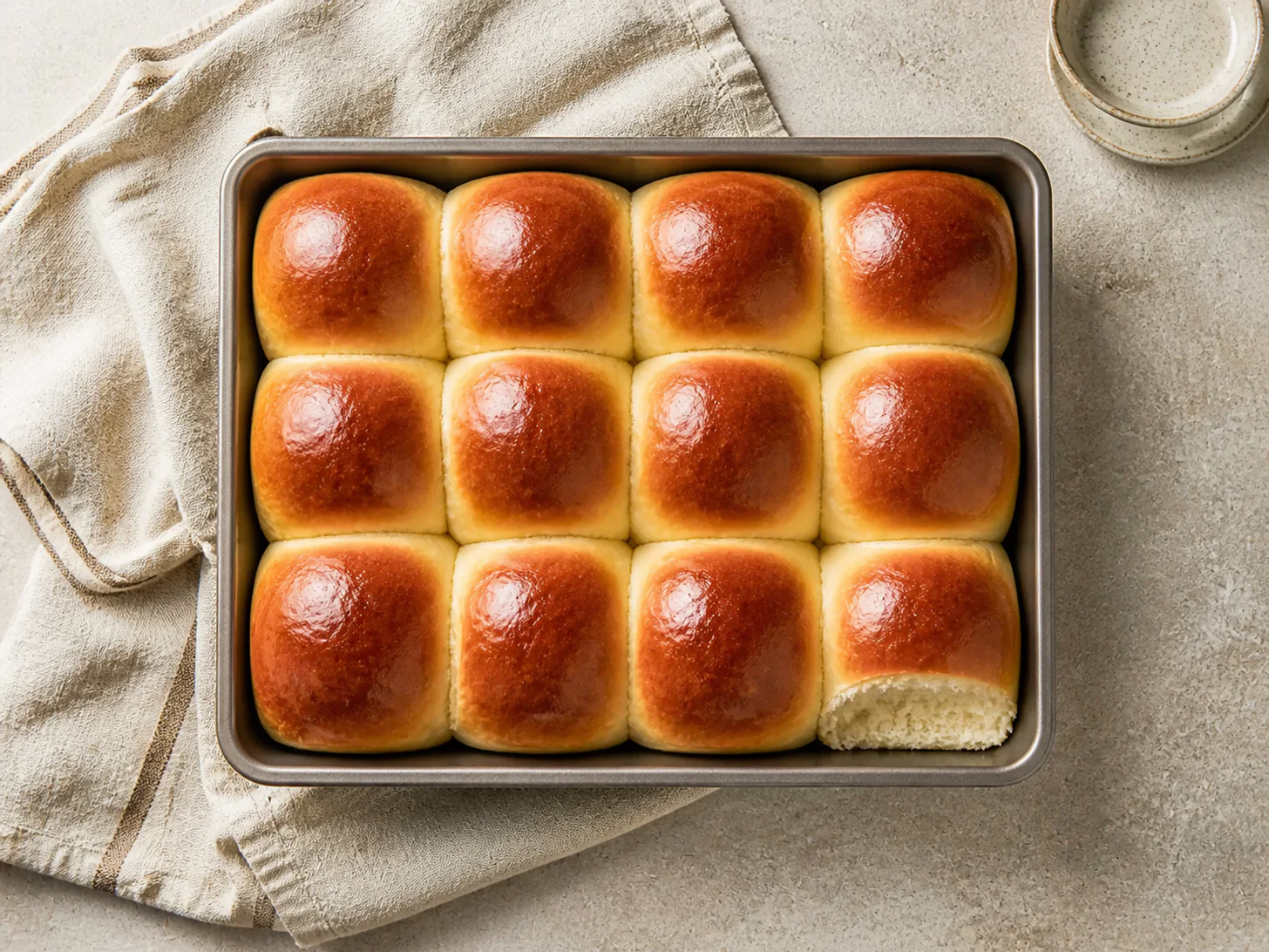 Soft Milk Rolls