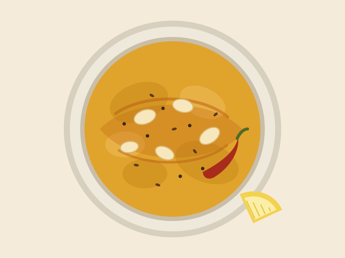Weeknight Red Lentil Dal